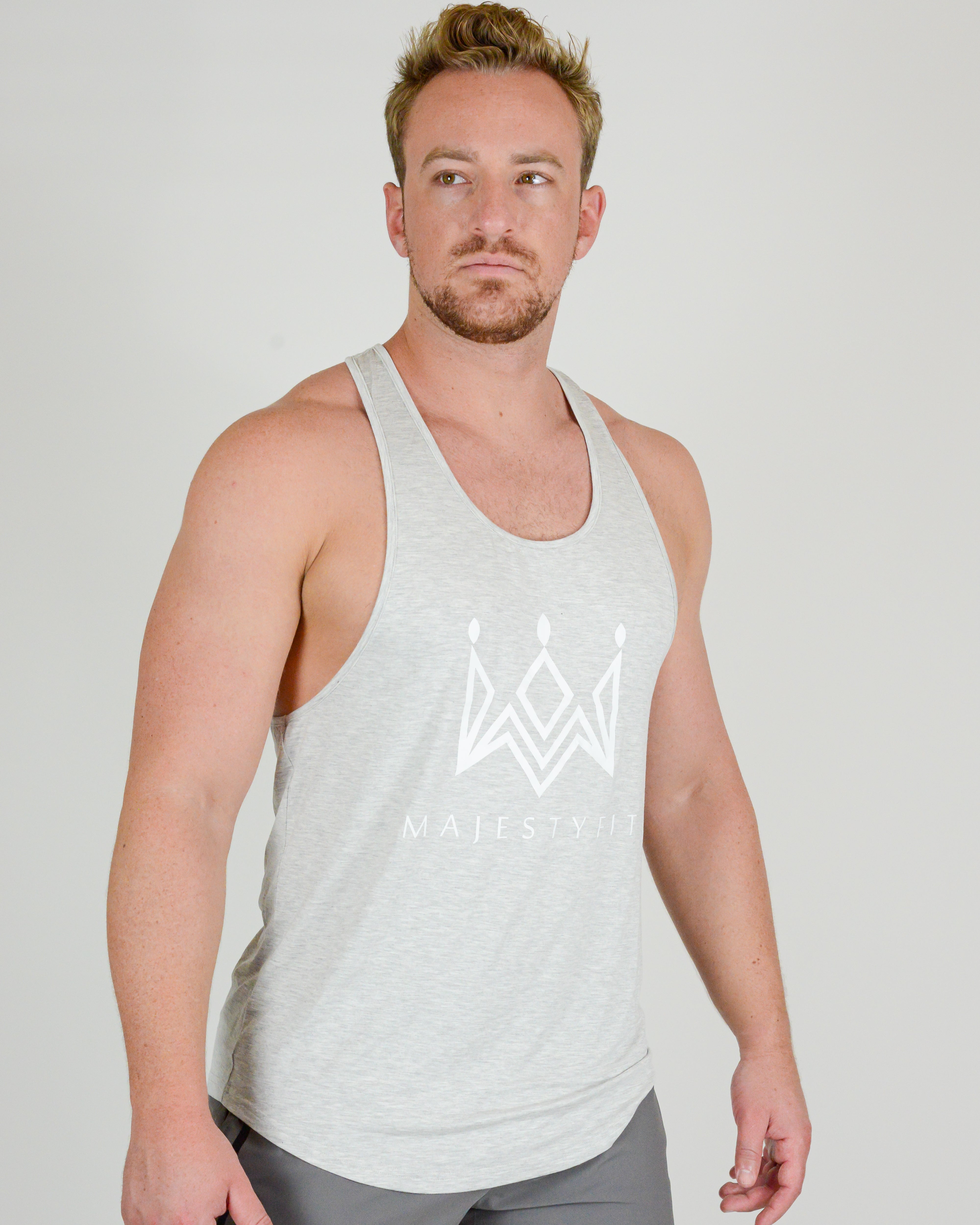 Flow Tank Top - Cloud Grey