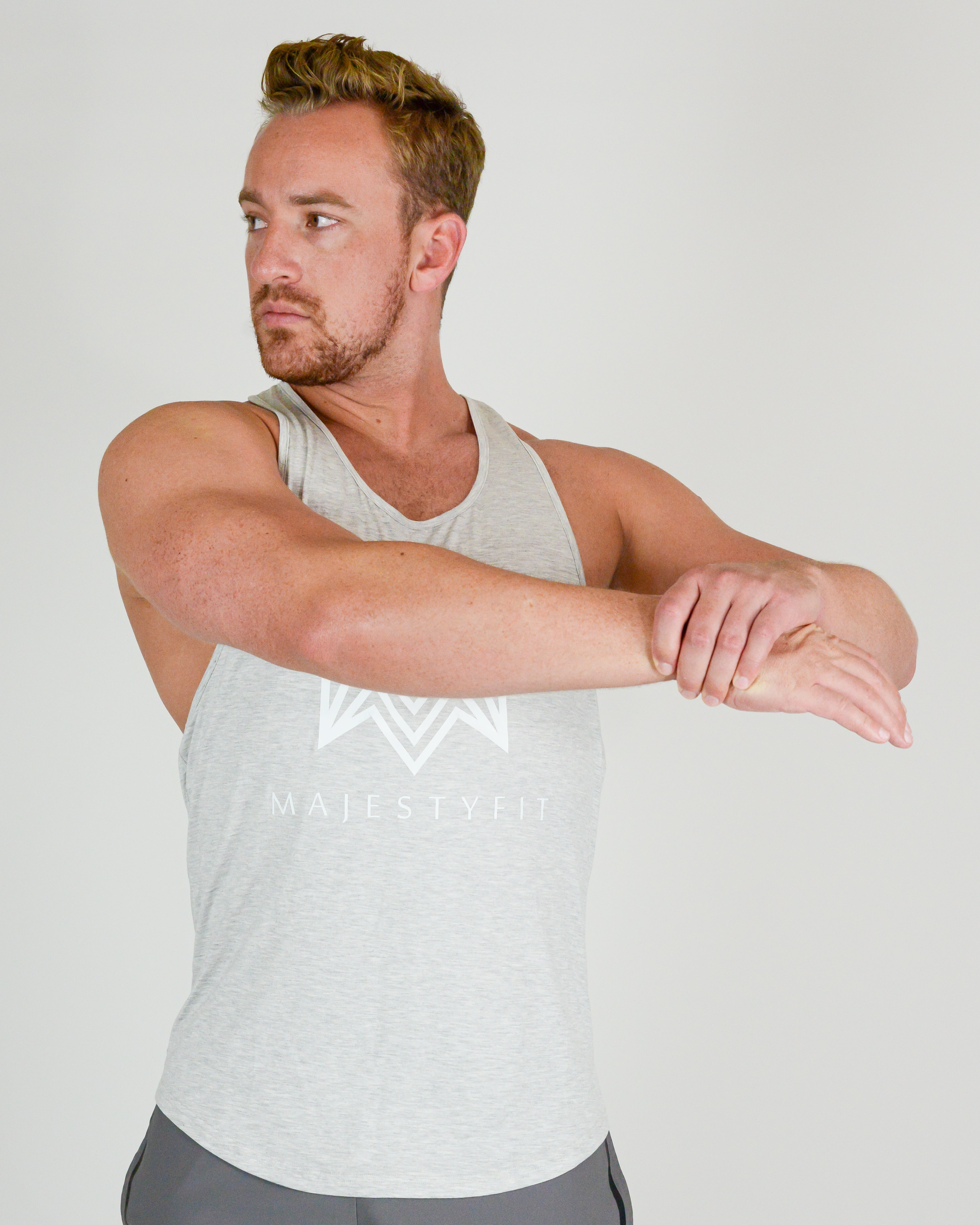 Flow Tank Top - Cloud Grey