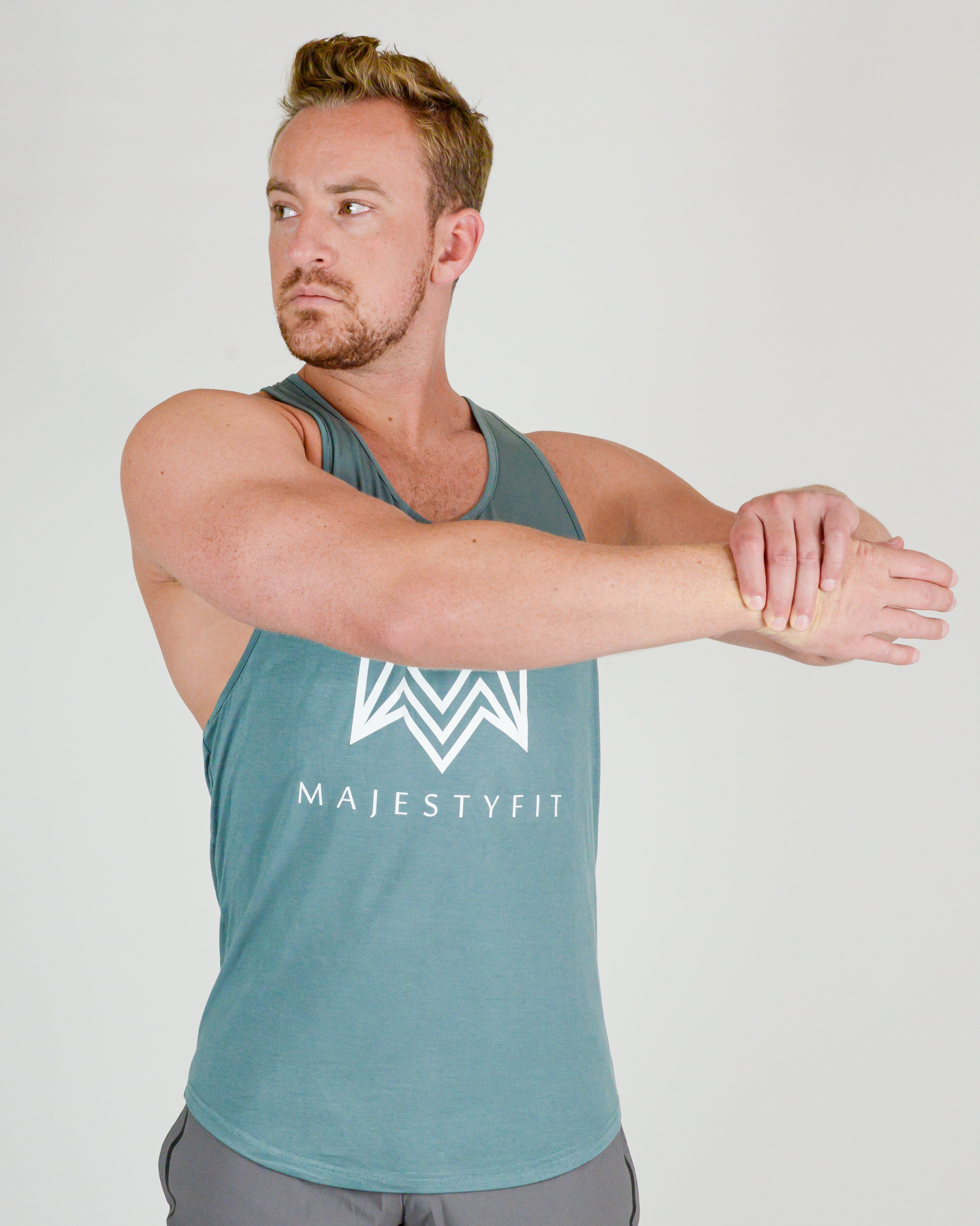 Flow Tank Top - Pine Green