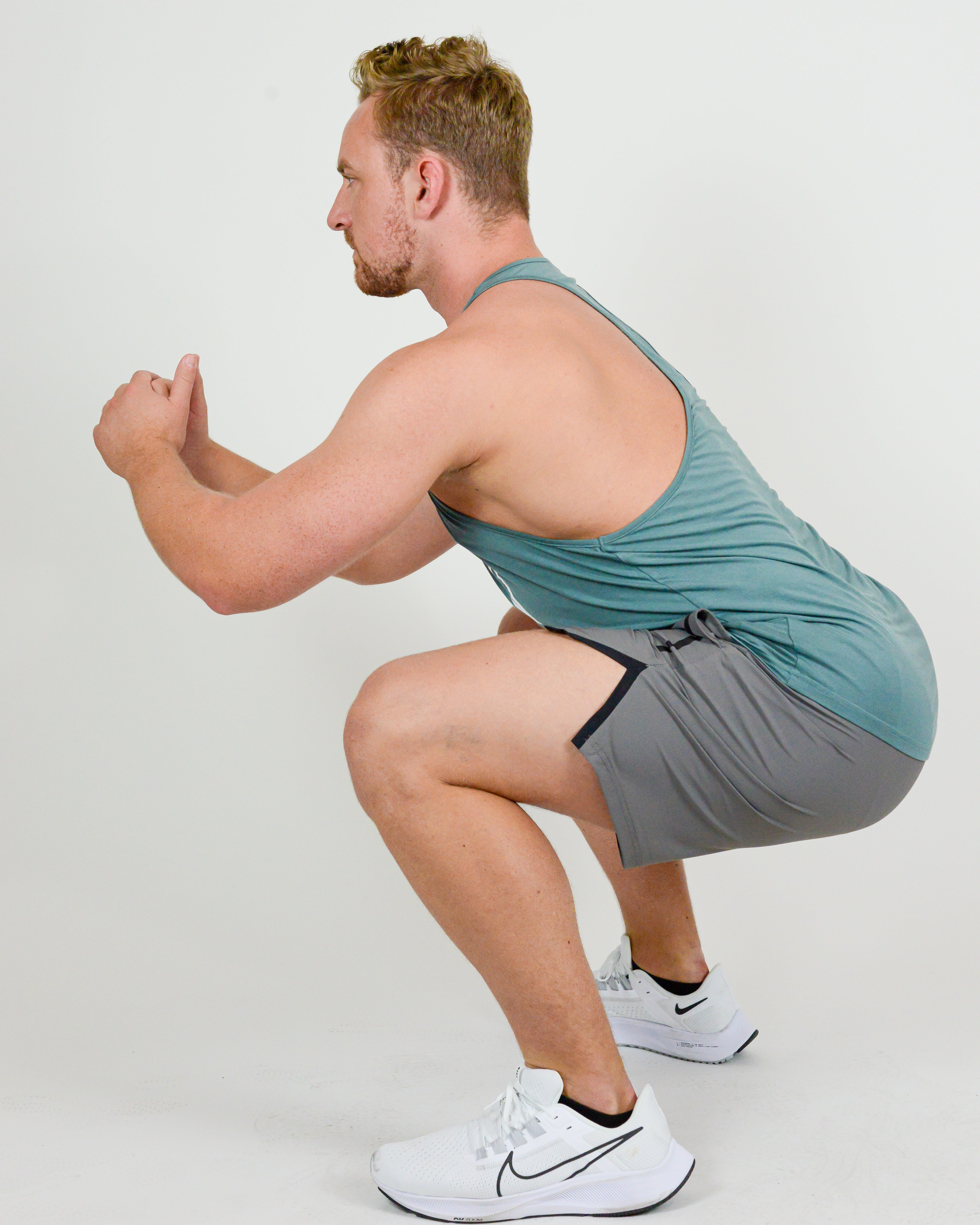 Flow Tank Top - Pine Green