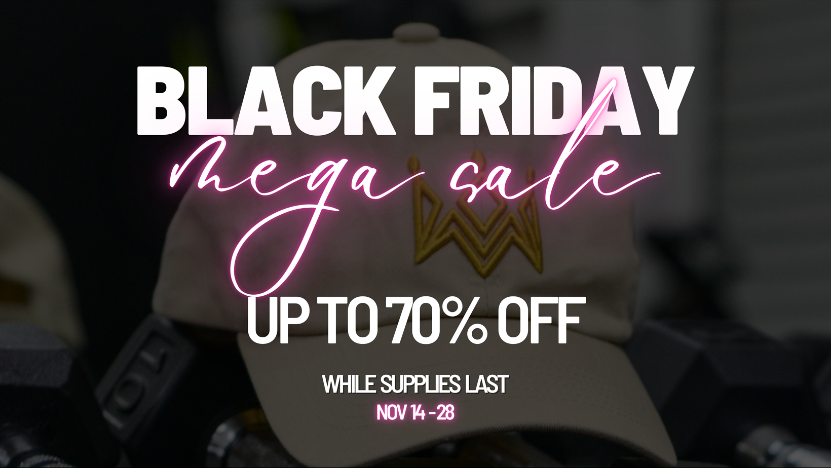 Black Friday 2022 - 50% Off