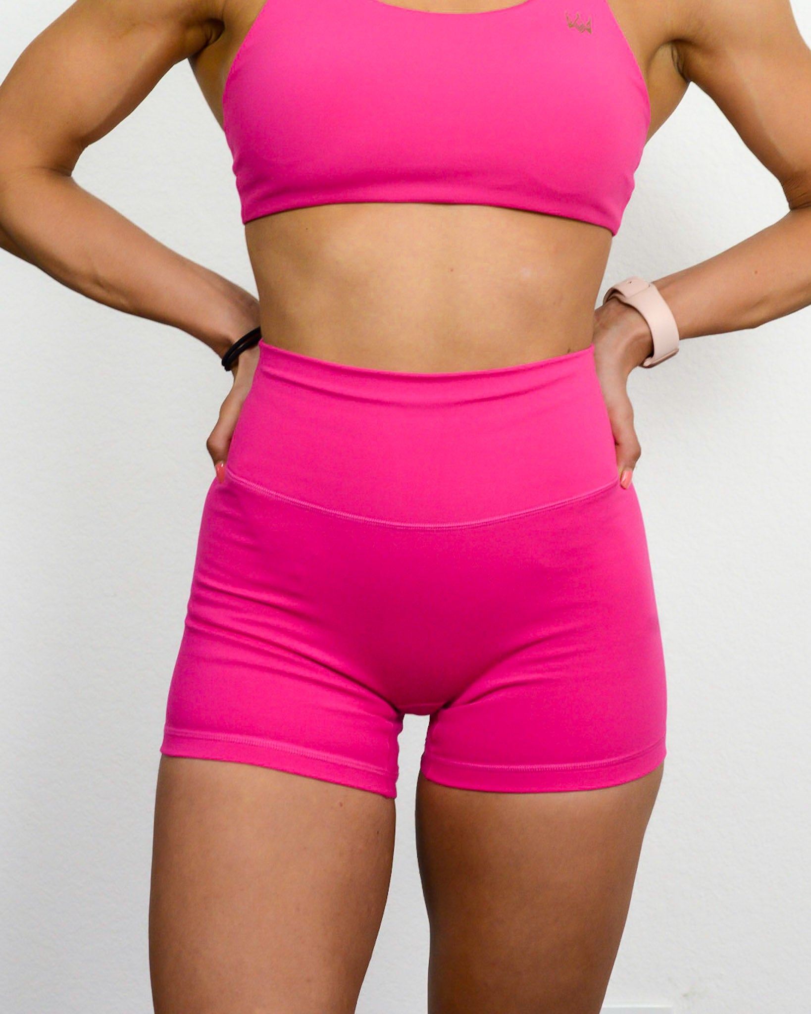 Vibe Shorts - Hot Pink