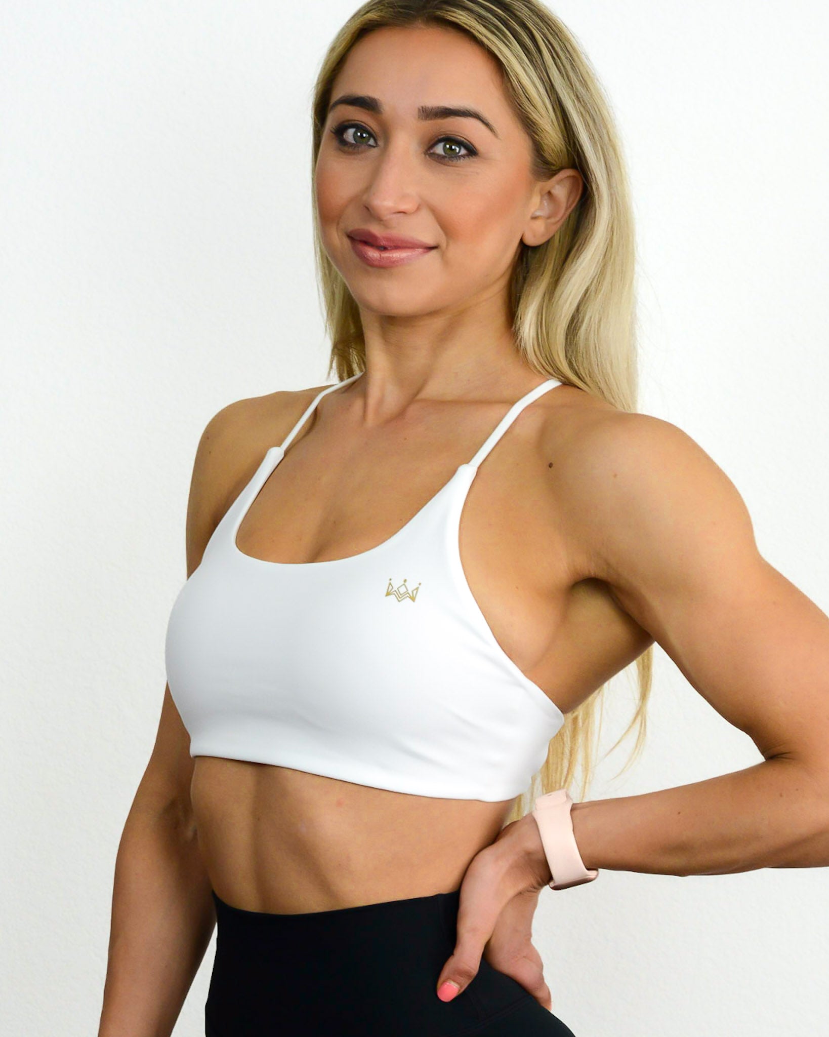 Vibe Sports Bra - White