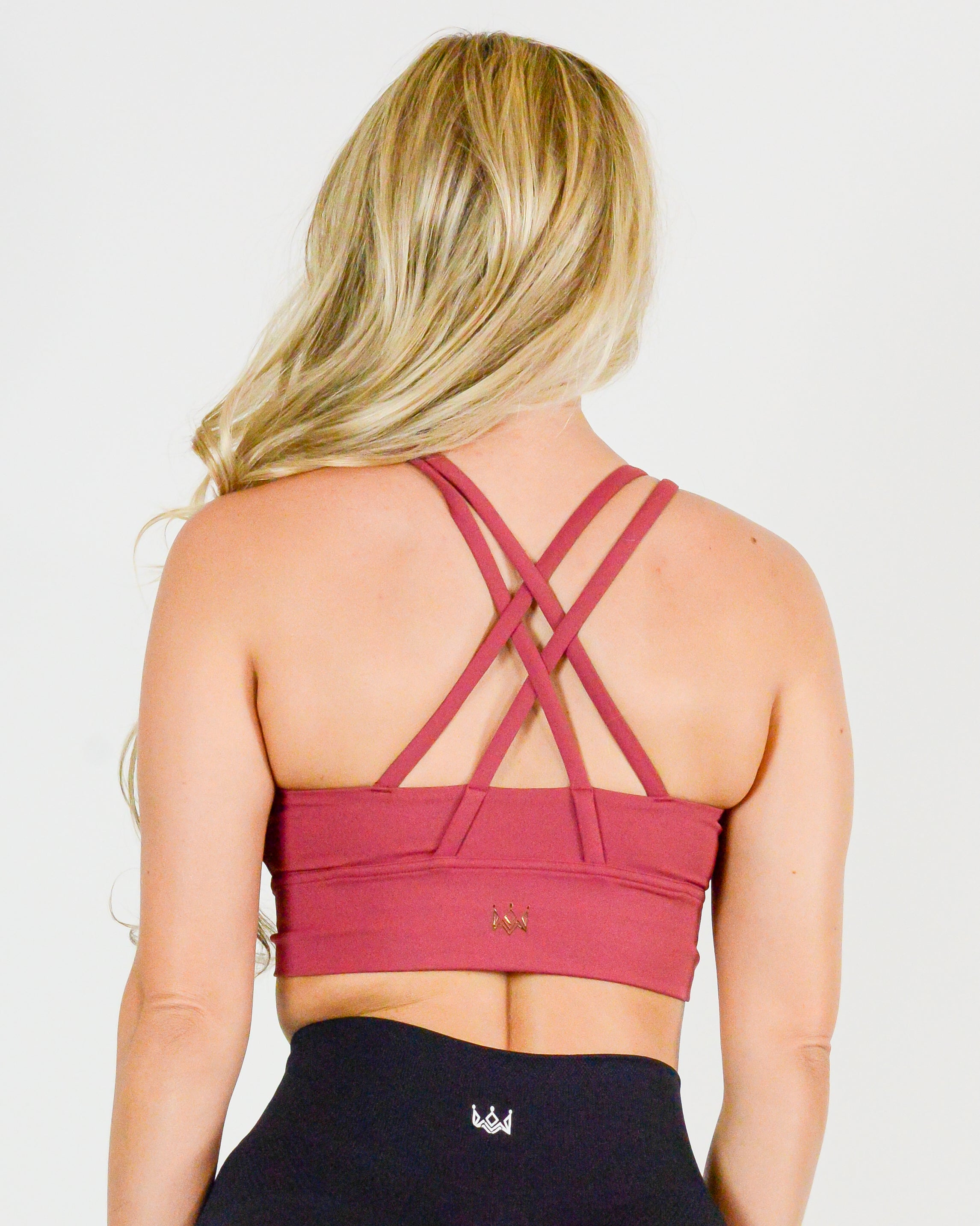 Breeze Sports Bra - Cherry Red